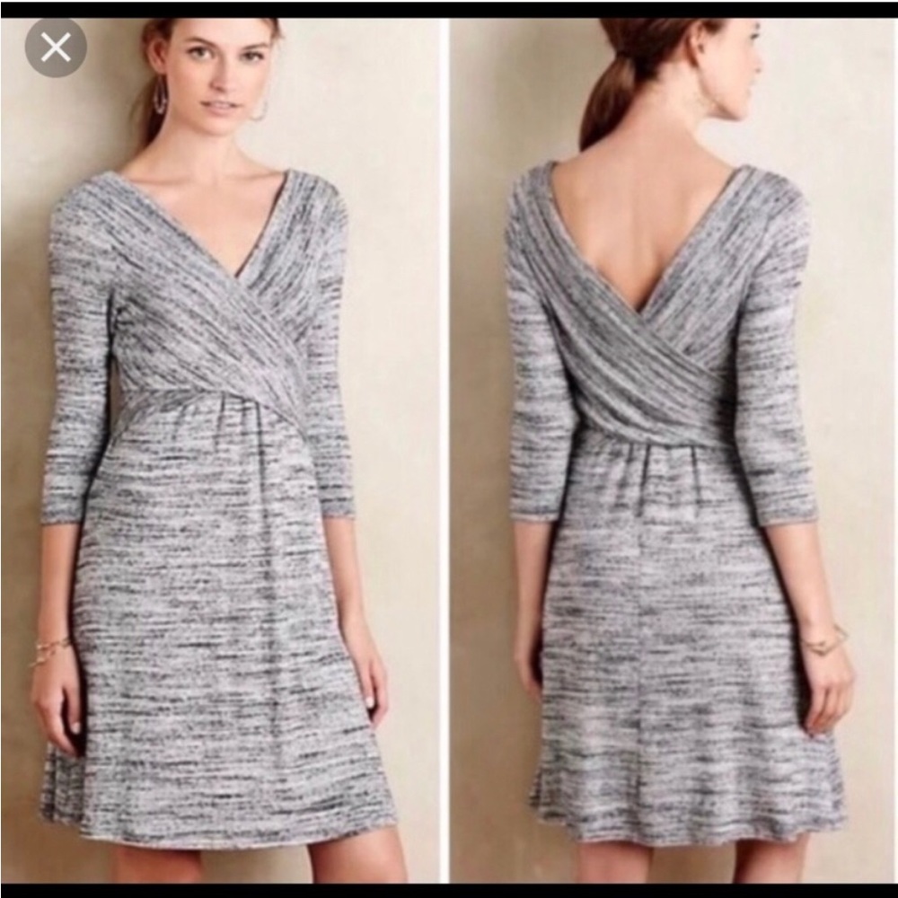 Anthropologie Amadi 3/4 Sleeve Dress